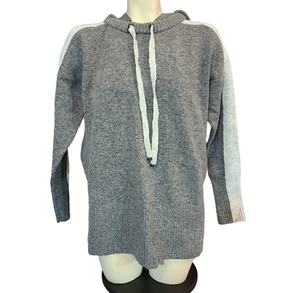 Stitch drop Grey Pullover Hoodie Size XL‎